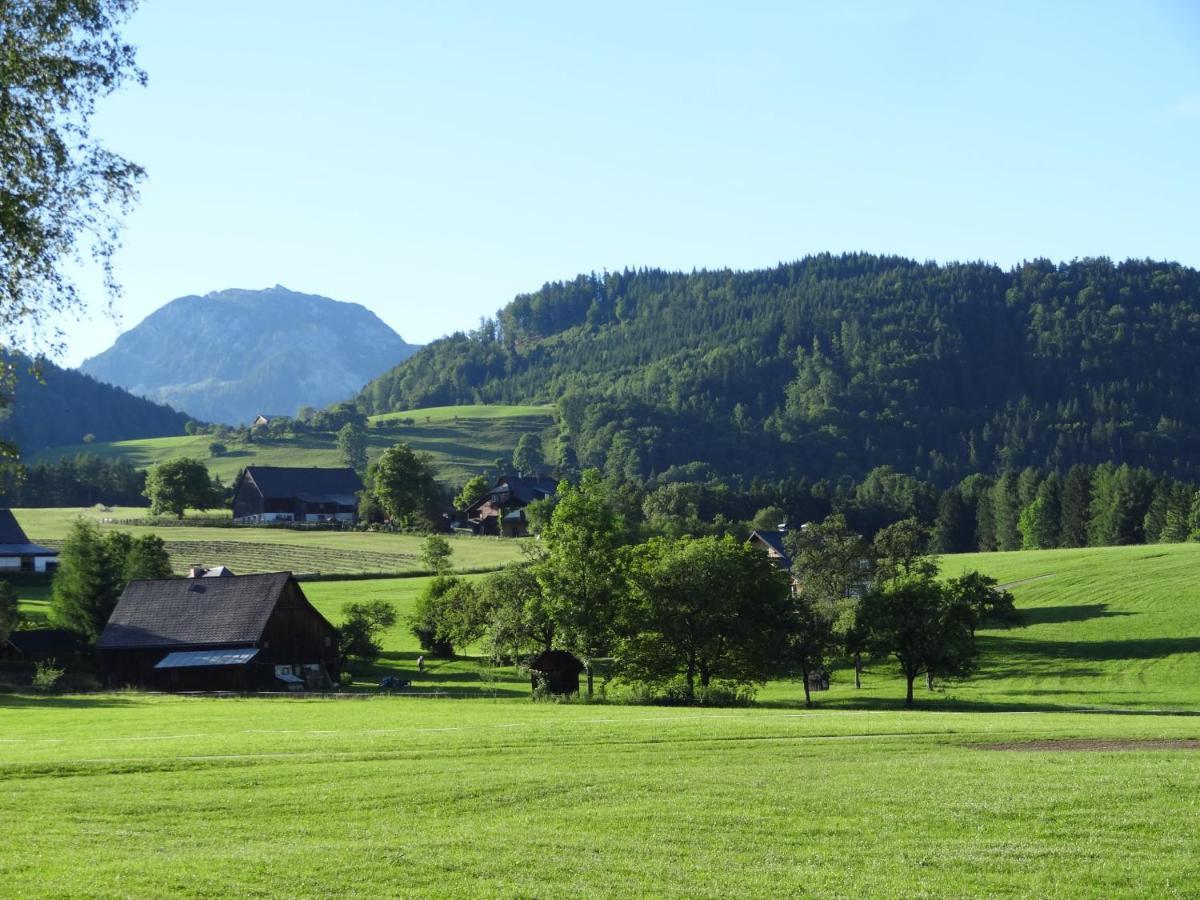 Ferienwohnung Stangl - Hof Bad Aussee Exterior foto